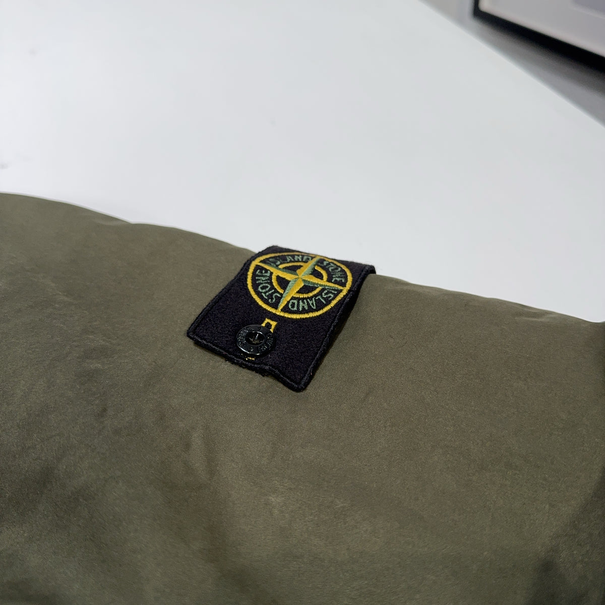Stone Island Fleece-Lined David TC Hooded Parka – Green