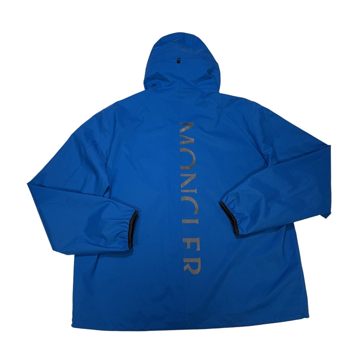 Moncler Hooded Zip-Pocket Shell Jacket – Blue