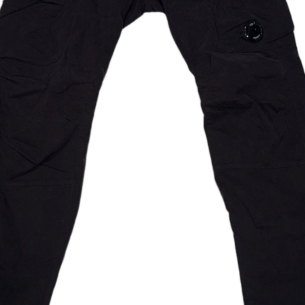 Cp Company Black Pocket Lens Cargos