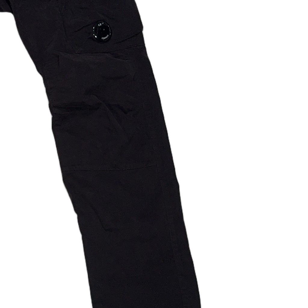 Cp Company Black Pocket Lens Cargos