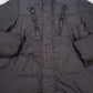 Stone Island Garment Dyed Crinkle Reps NY Down Black Coat