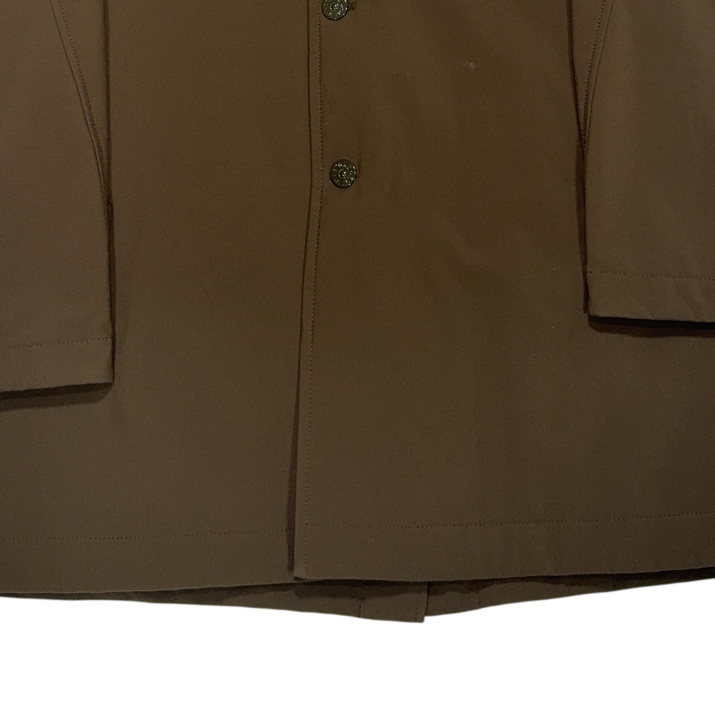 Stone Island Poliestere Stretch 5L Ghost Piece Green Jacket