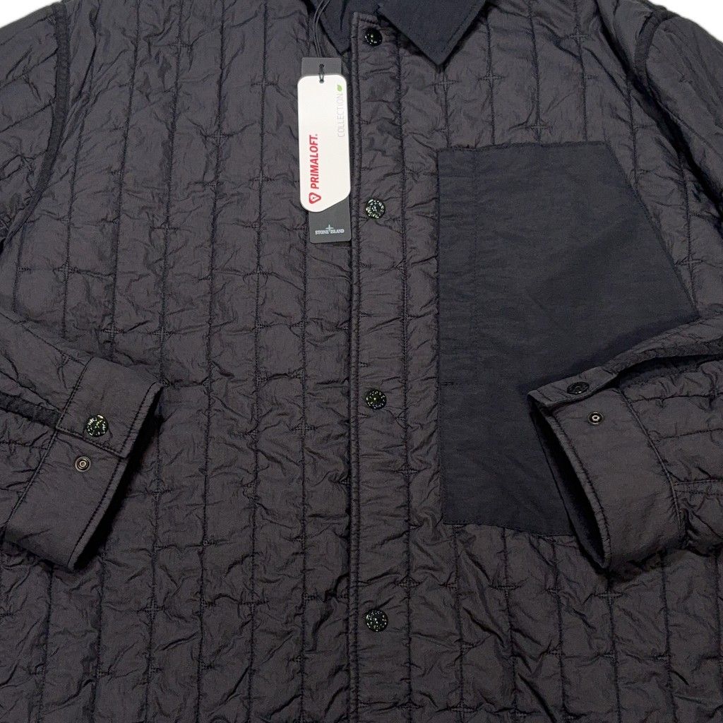 Stone Island Quilted Nylon Stella With Primaloft - TC Black Jacket