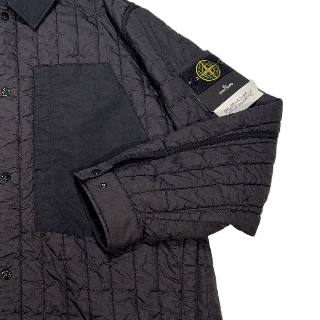 Stone Island Quilted Nylon Stella With Primaloft - TC Black Jacket