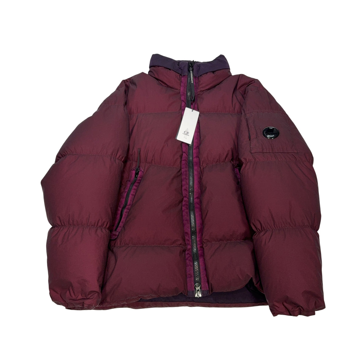 Cp Company Bi - TM Red Puffer Jacket