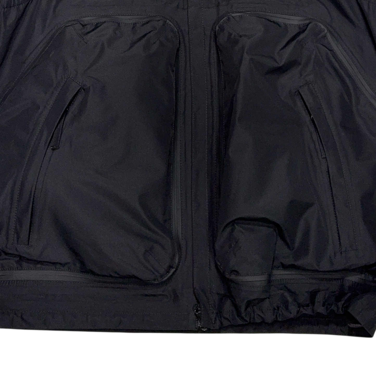 Stone Island 3L Gore-Tex In Recycled Polyester Black Jacket