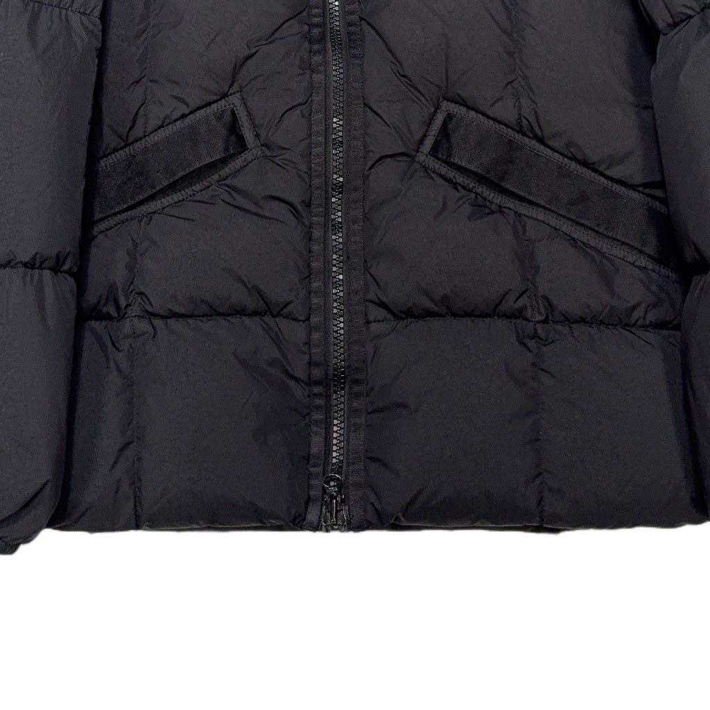 Stone Island Garment Crinkle Reps NY Down Black Coat