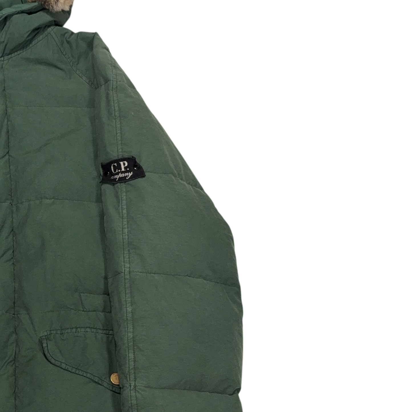Cp Company 1992 Green Puffer Jacket