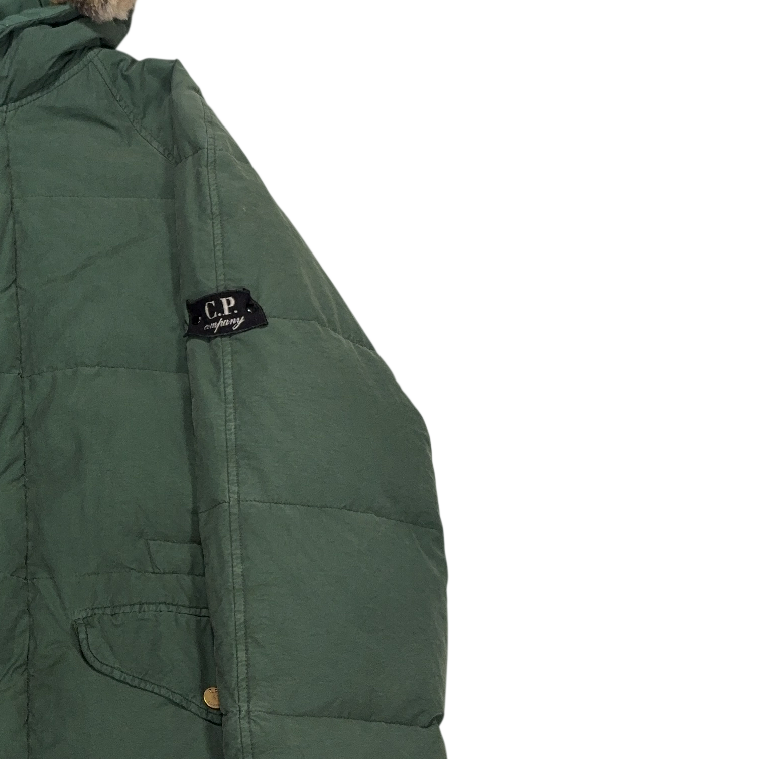 Cp Company 1992 Green Puffer Jacket