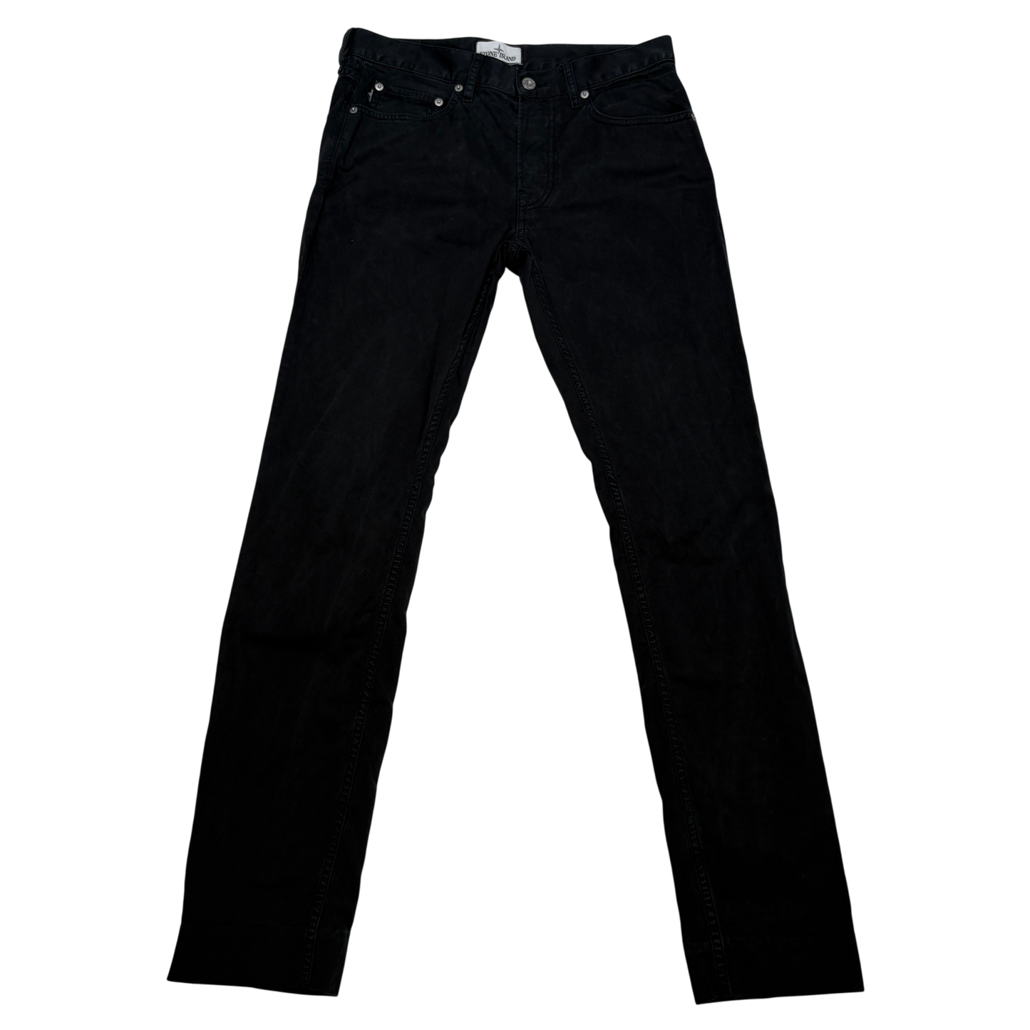 Stone Island Compass badge Jeans Black Trousers