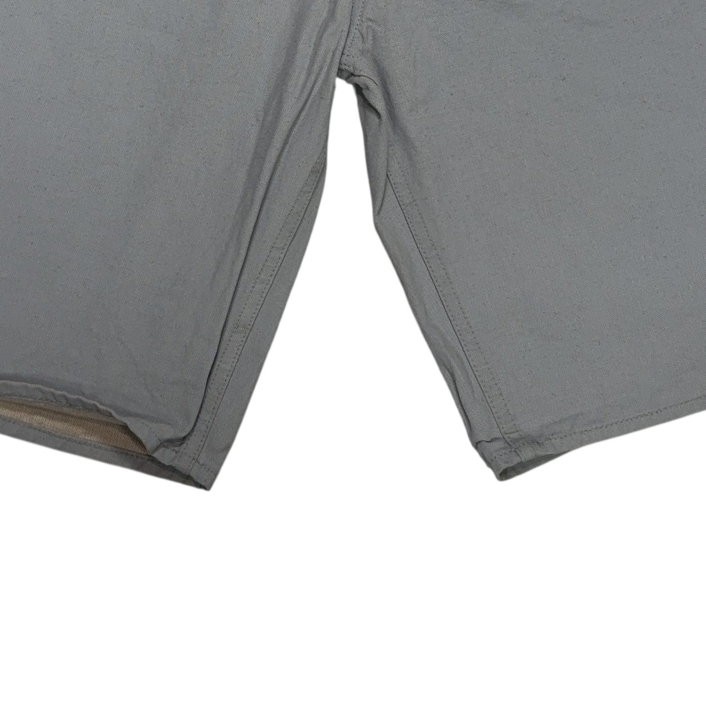 Stone Island Logo Patch Grey Shorts