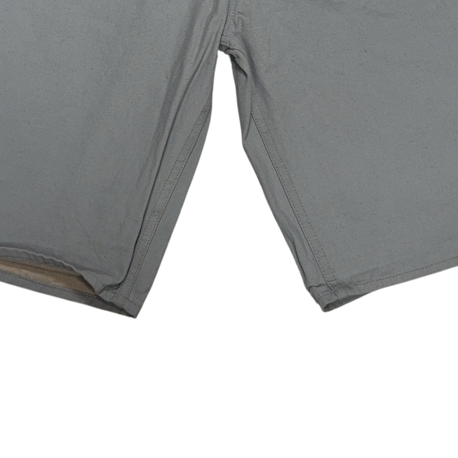 Stone Island Logo Patch Grey Shorts