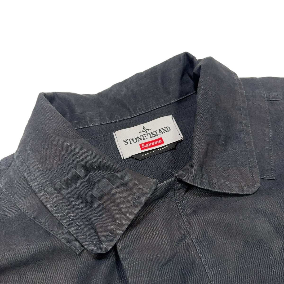 Stone Island x Supreme Heat Reactive Button-Up Jacket – Grey