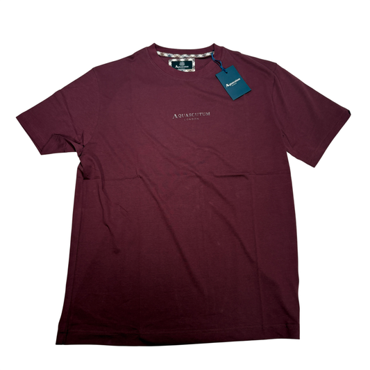 Aquascutum Red T-shirt