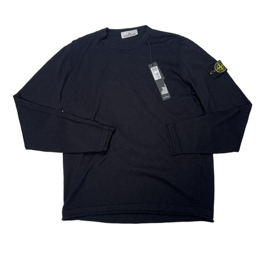 Stone Island Crew Neck Jumper – Black