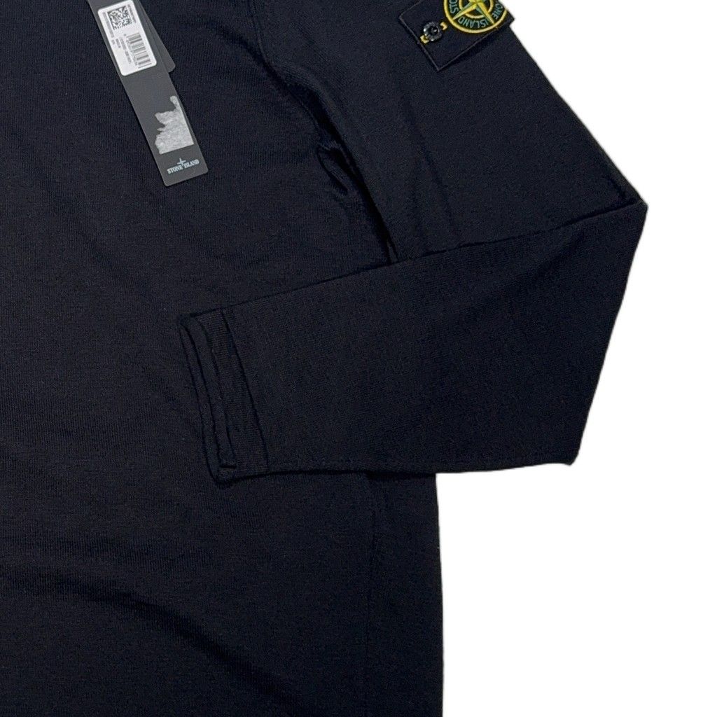 Stone Island Crew Neck Jumper – Black