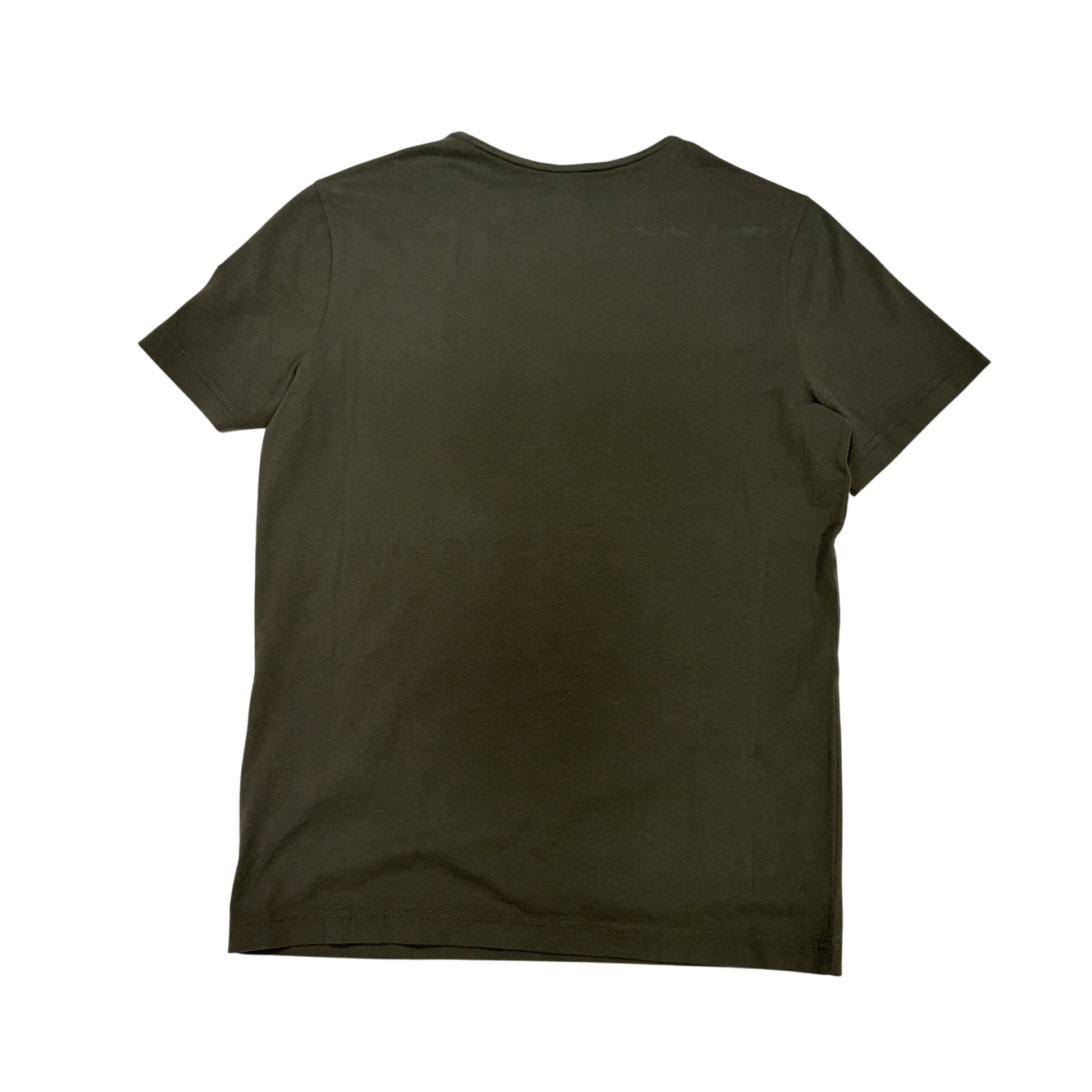 Moncler Front Graphic With Shoulder Badge Green T-shirt