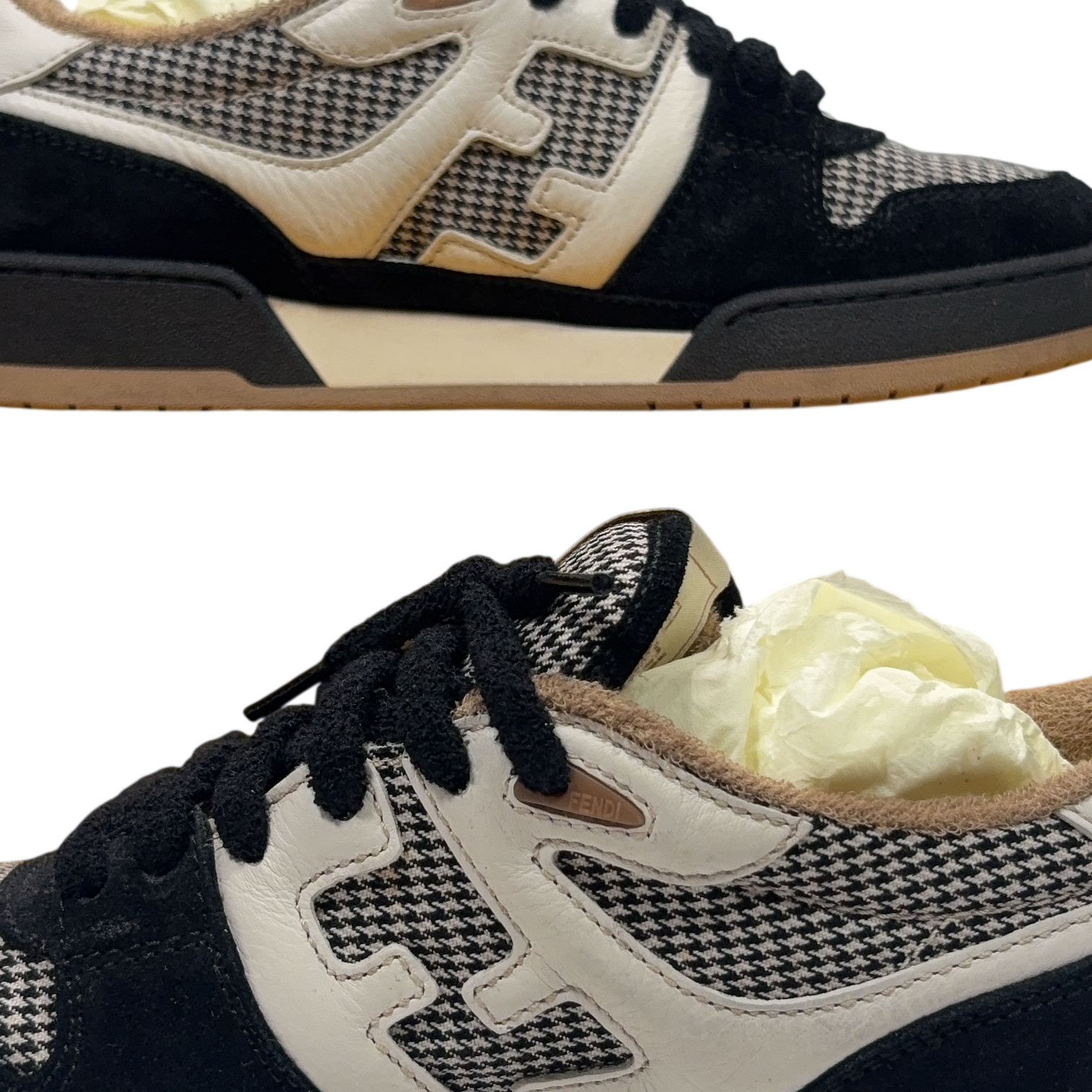 Fendi Skate Black Trainers