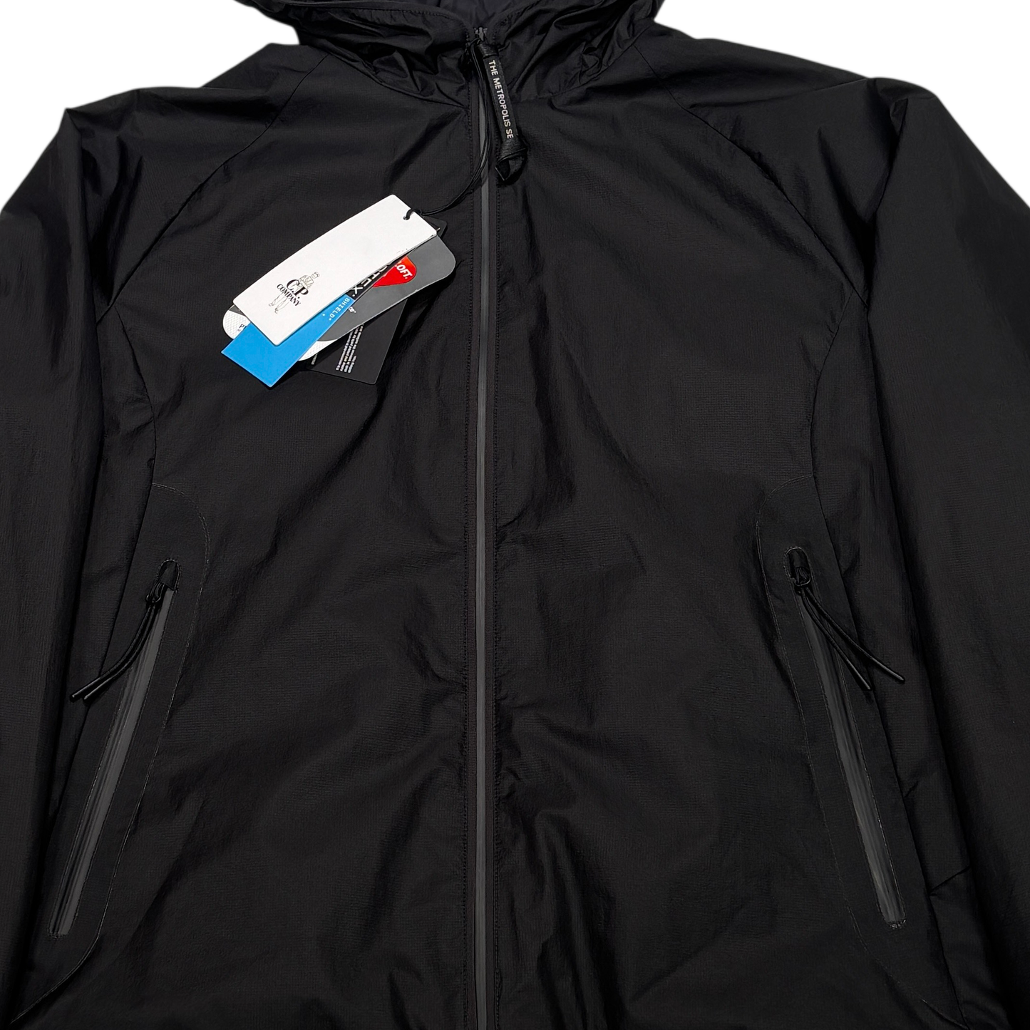 CP Company Black Pertex Puffer Jacket