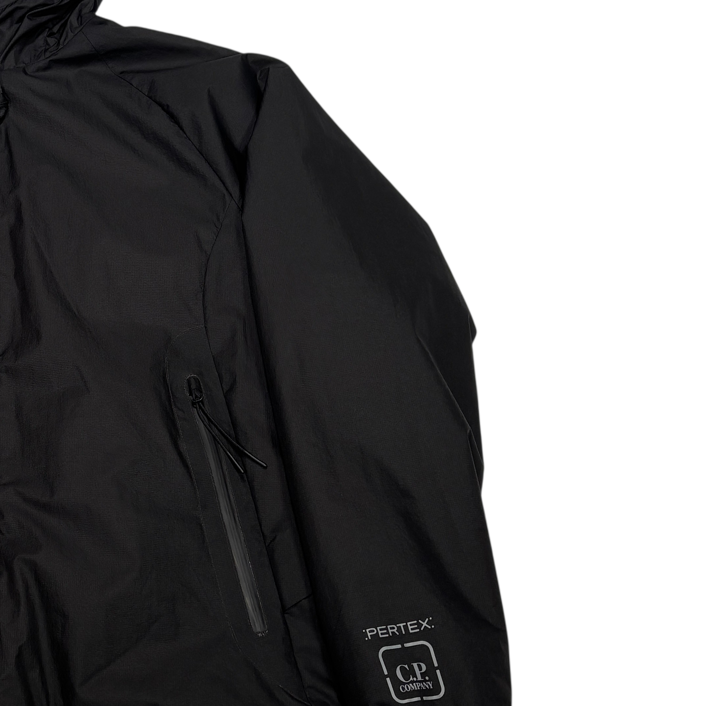 CP Company Black Pertex Puffer Jacket