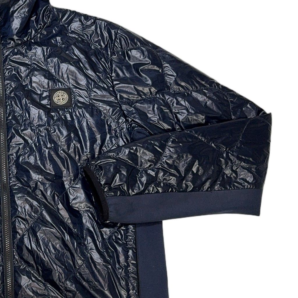 Stone Island Pertex Quantum Y with PrimaLoft Hooded Jacket – Navy