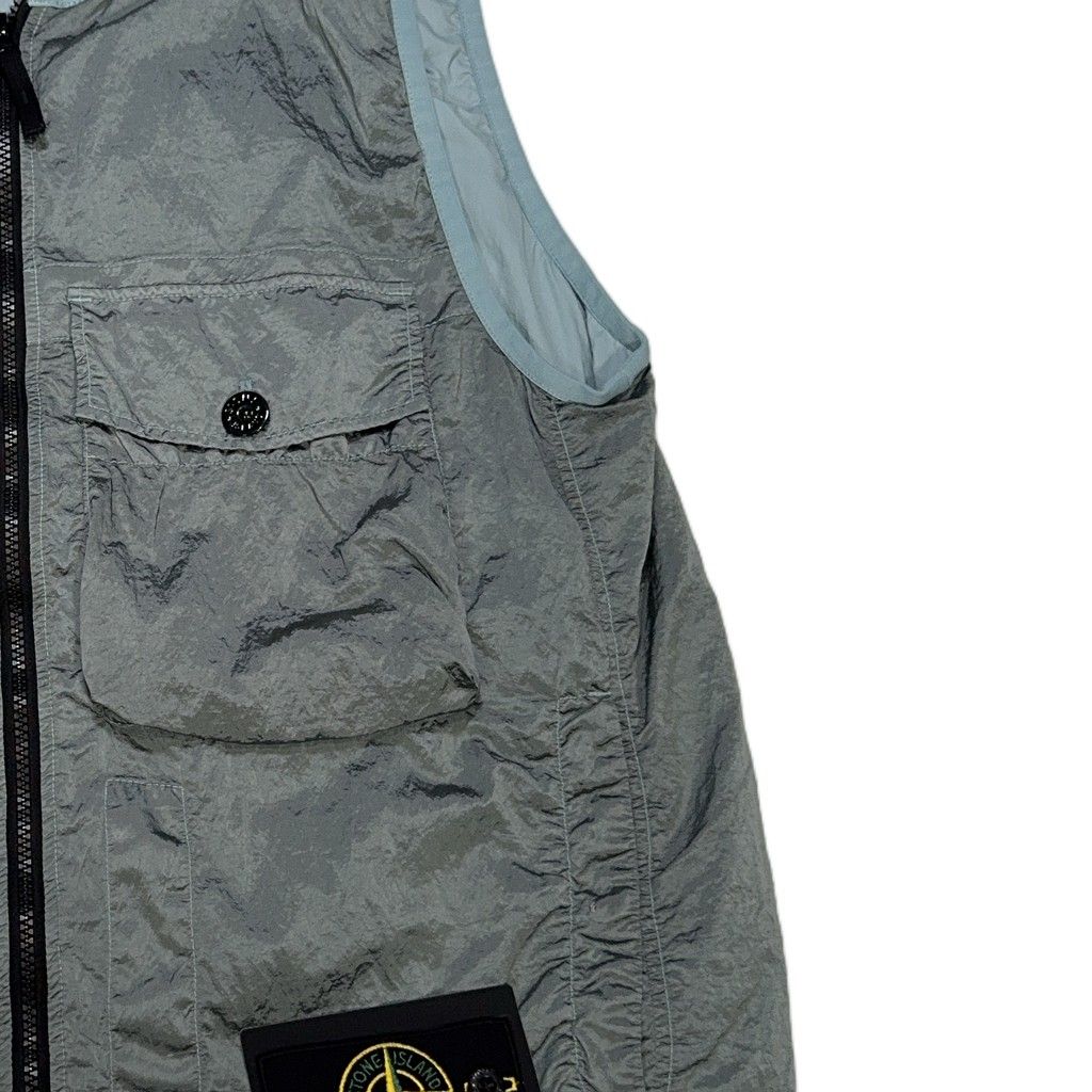 Stone Island Nylon Metal in ECONYL Utility Gilet – Grey