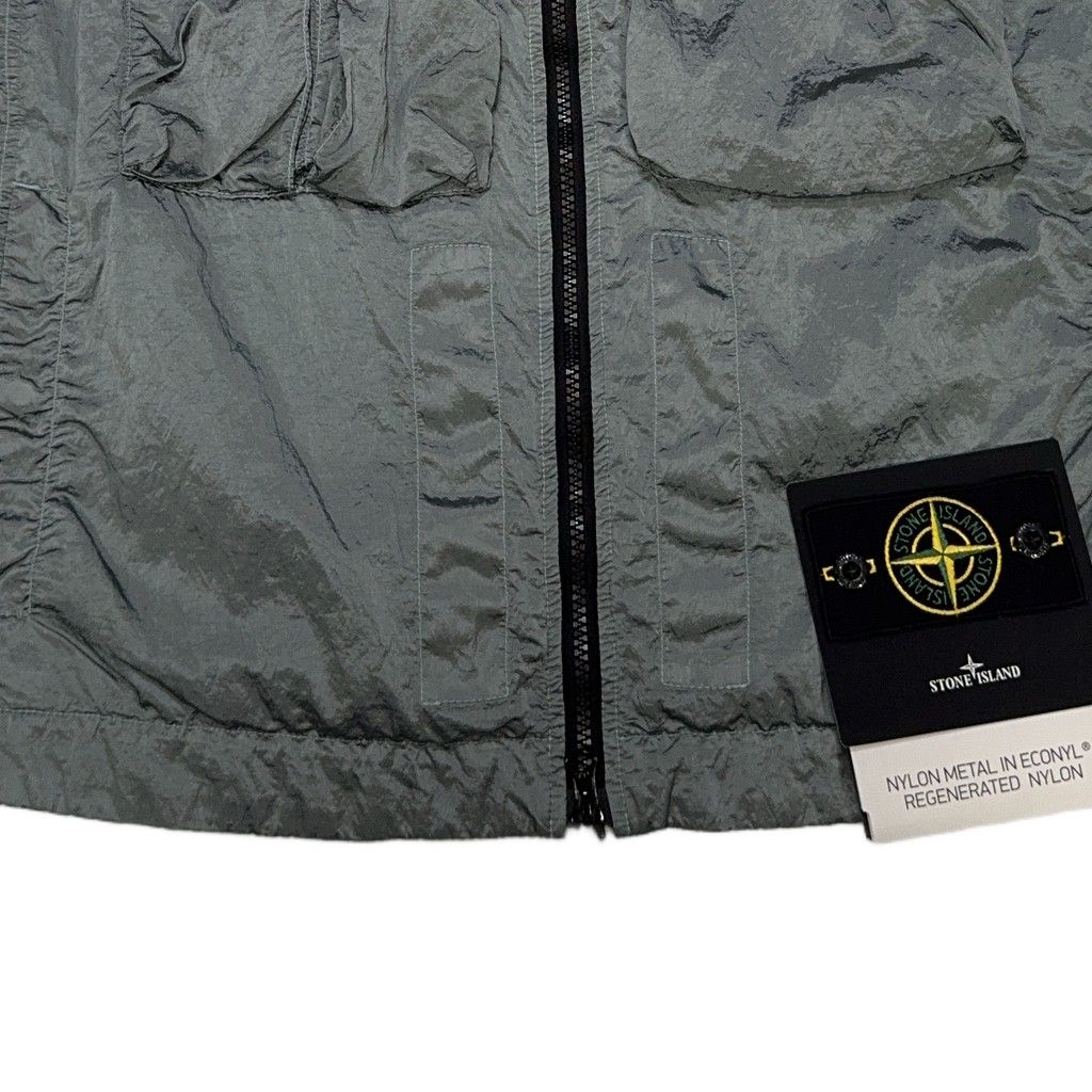 Stone Island Nylon Metal in ECONYL Utility Gilet – Grey