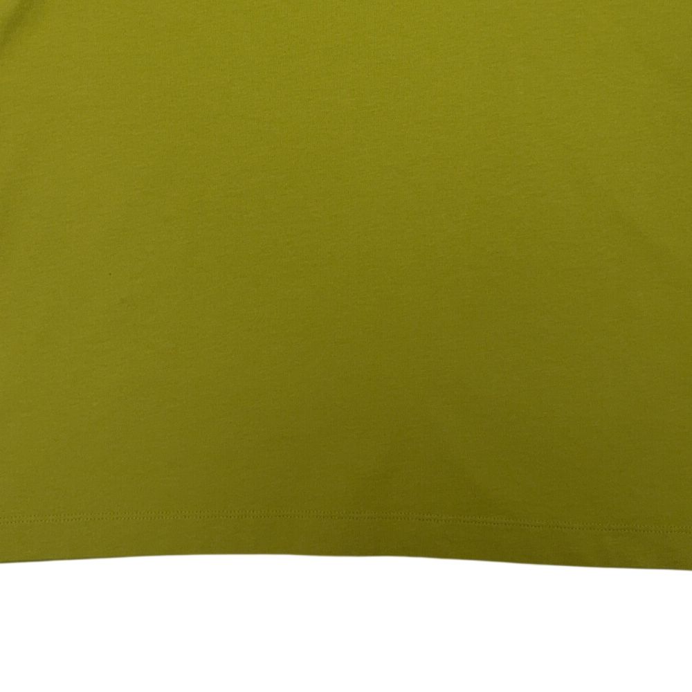 Moncler Front Graphic With Front Badge Yellow T-shirt