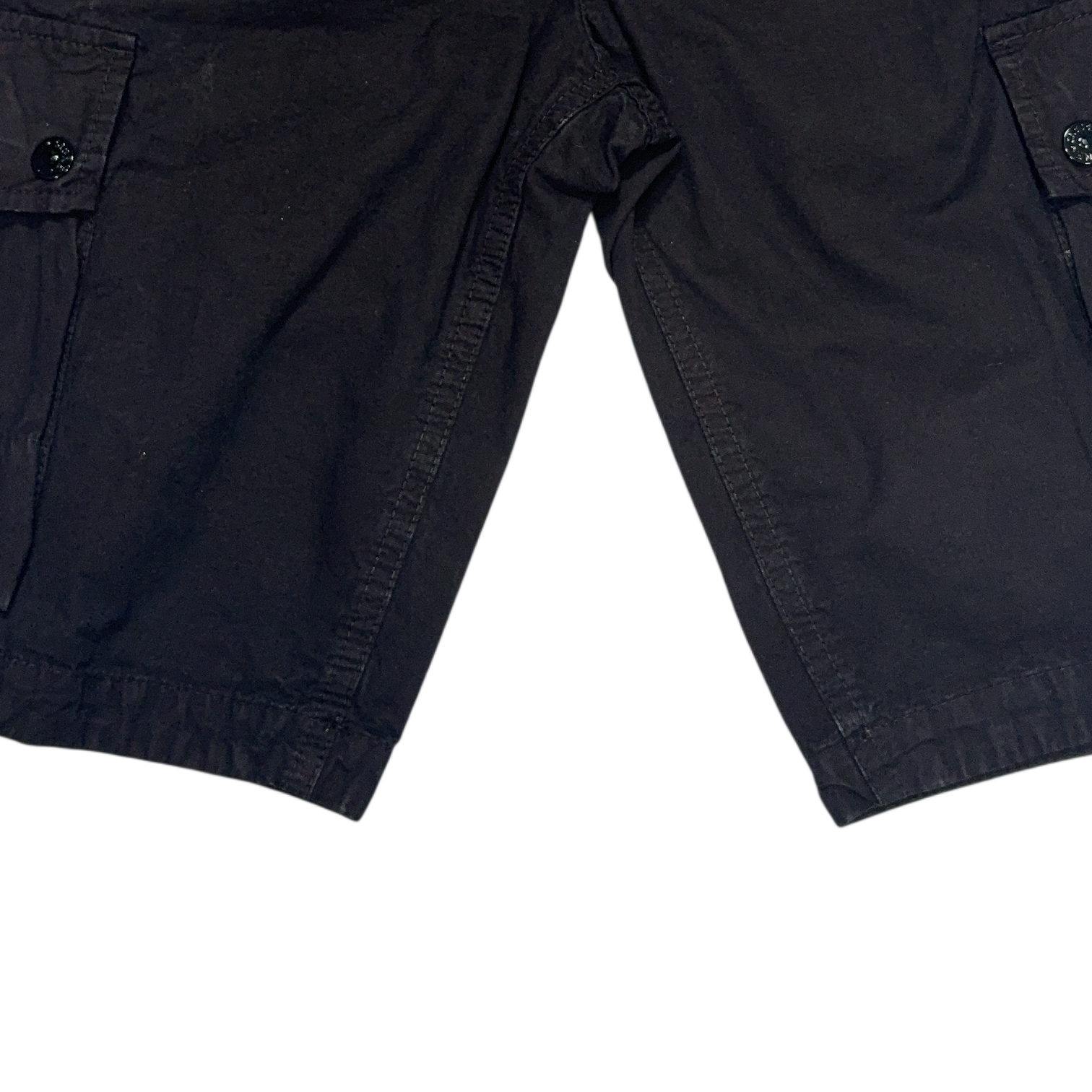 Stone Island Cargo Black Shorts