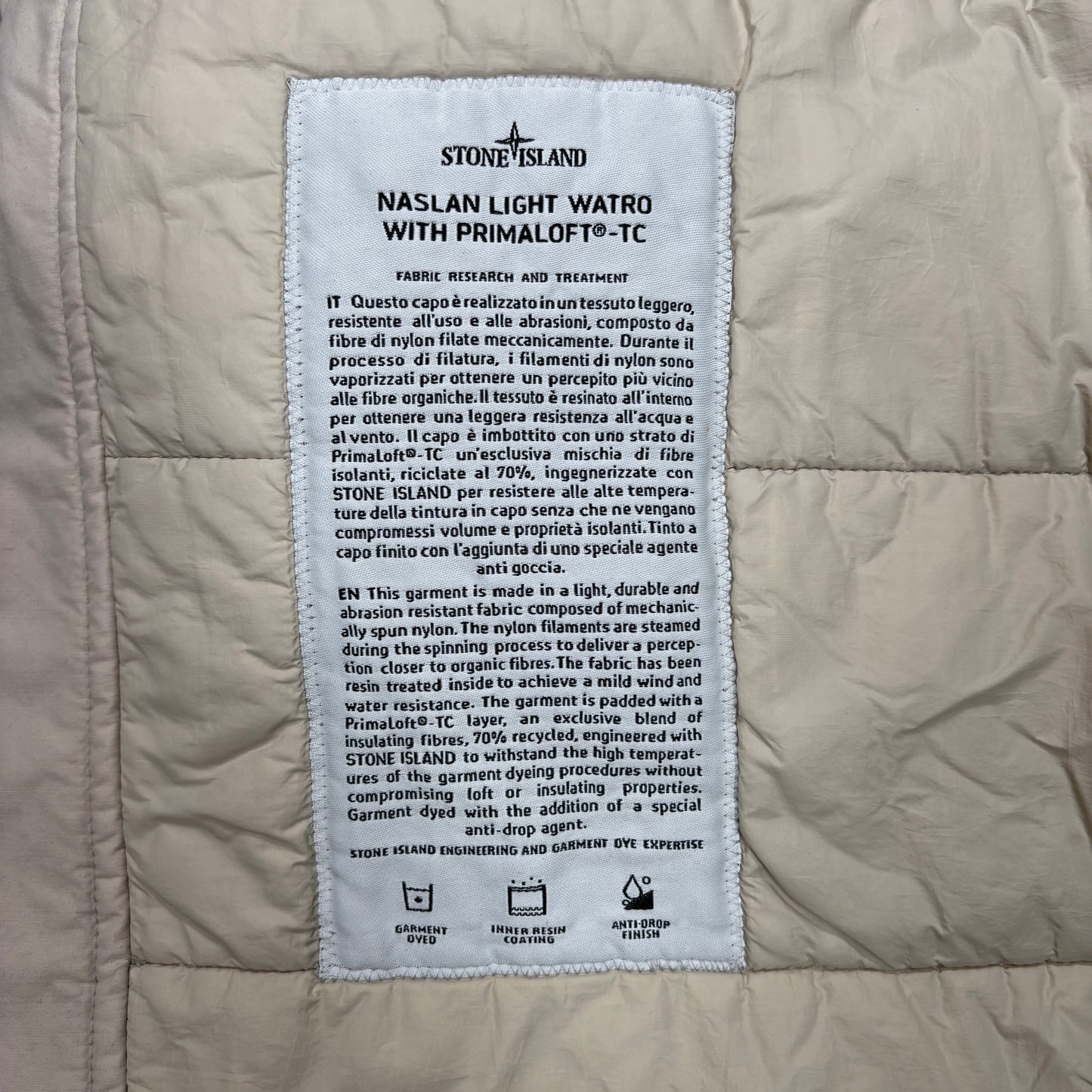 Stone Island Beige Jacket
