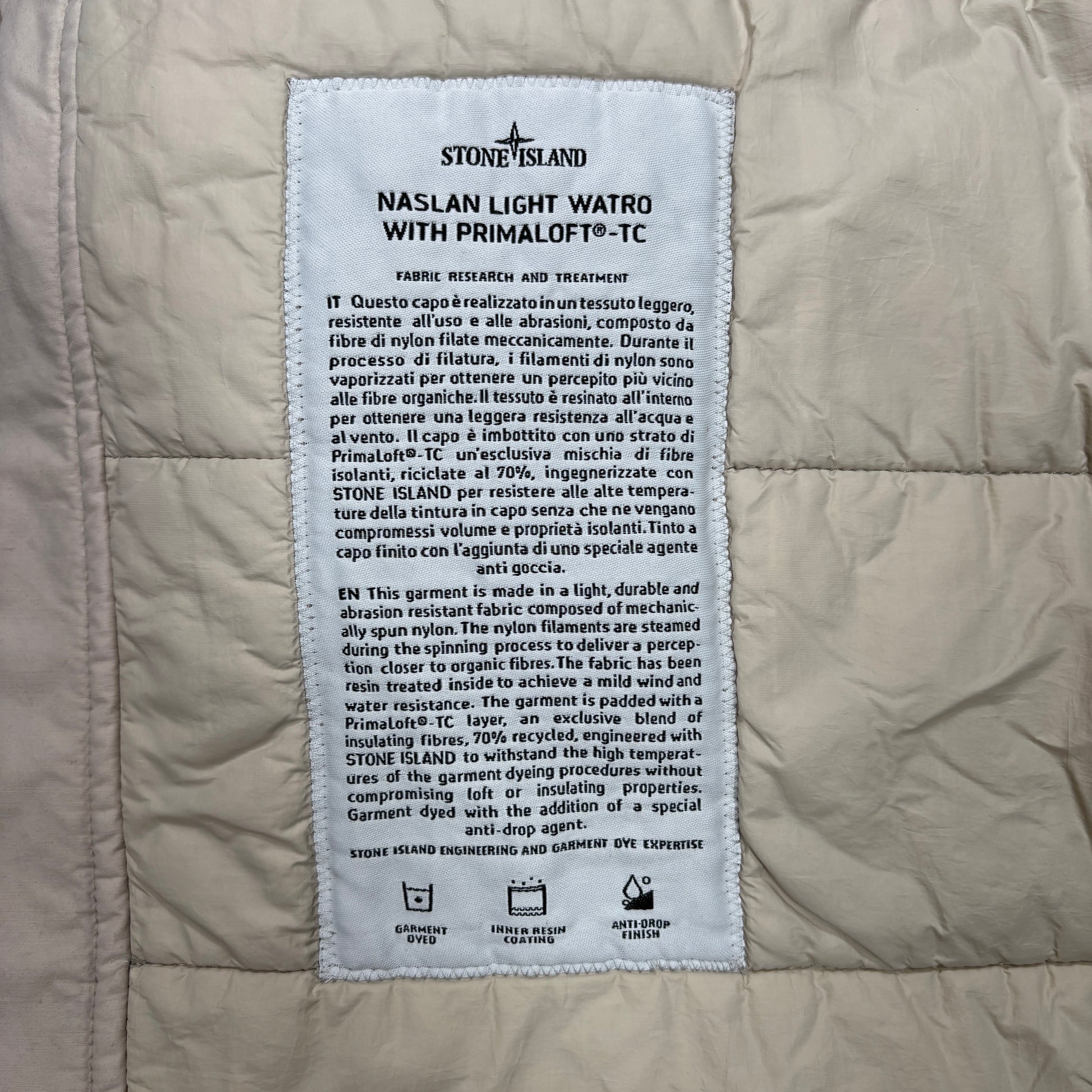 Stone Island Beige Jacket