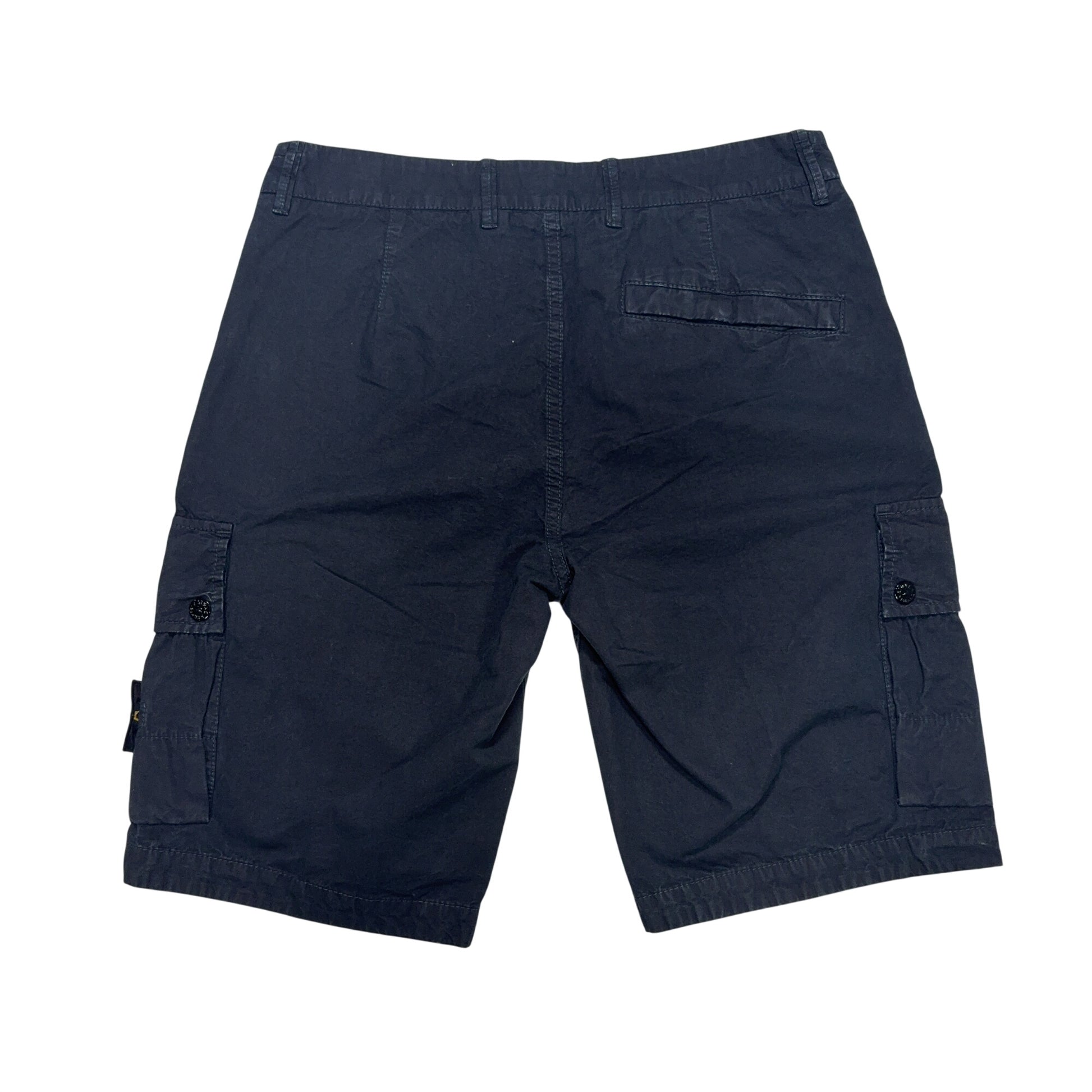 Stone Island Navy Shorts