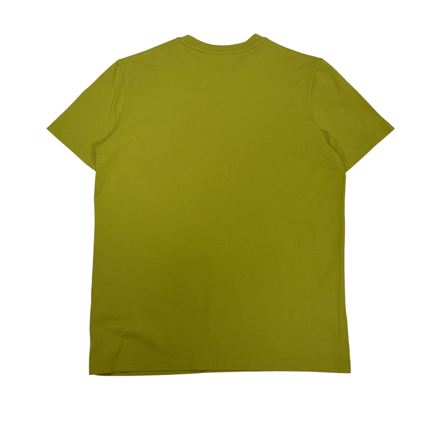Moncler Front Graphic With Front Badge Yellow T-shirt