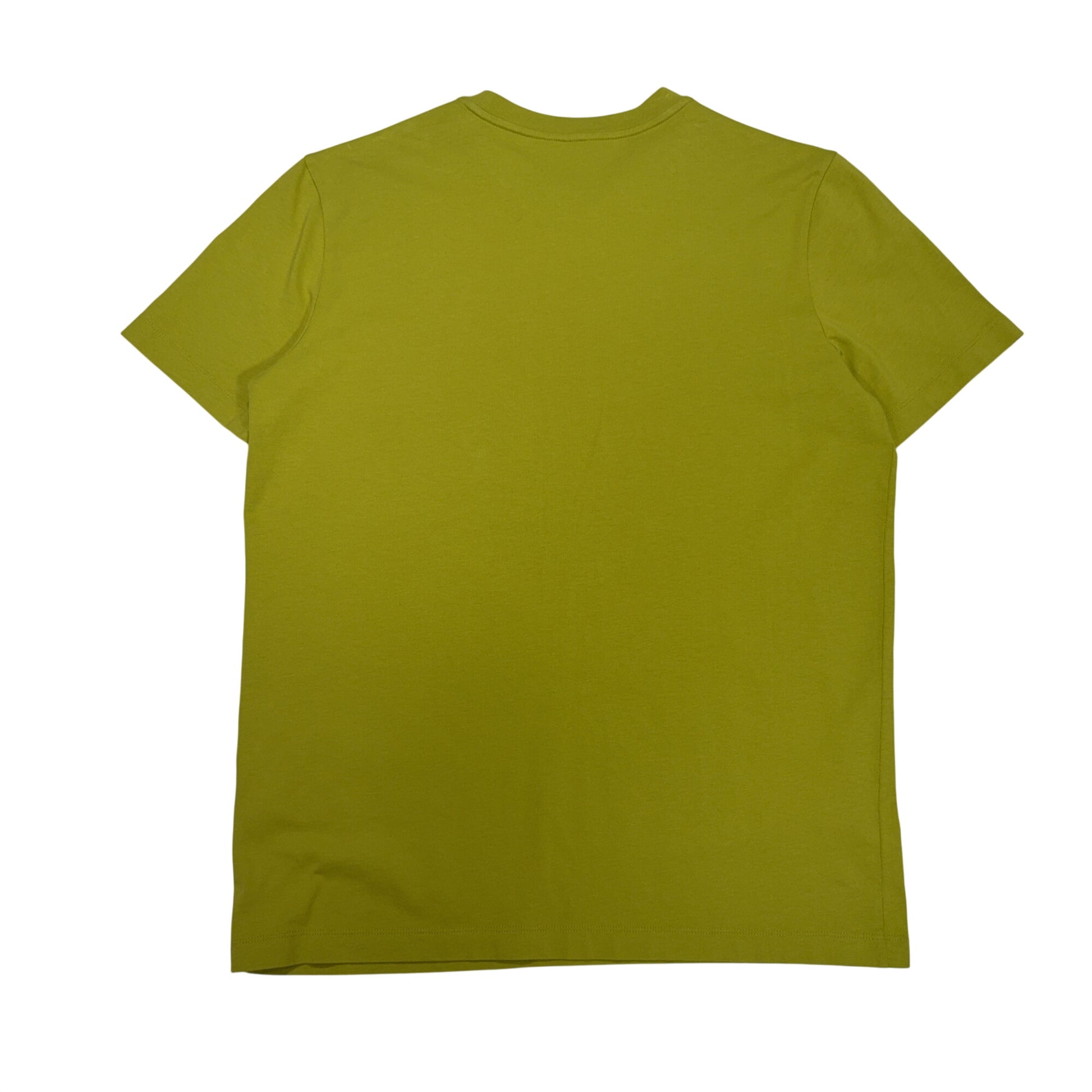 Moncler Front Graphic With Front Badge Yellow T-shirt