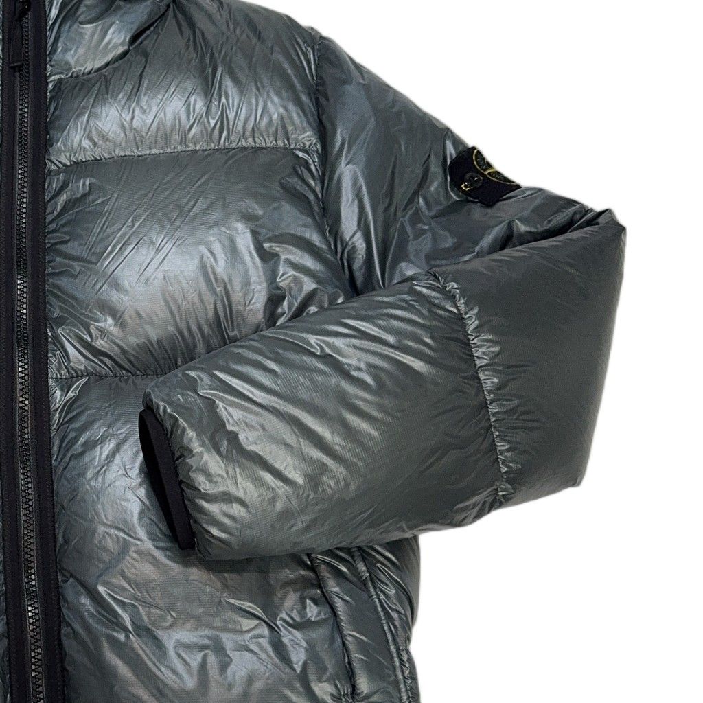 Stone Island Pertex Quantum Y Down Hooded Jacket – Grey