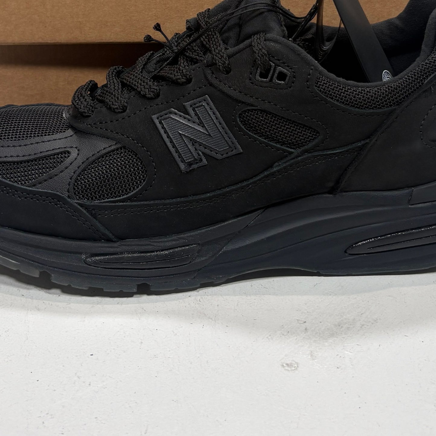 Stone Island X New Balance 991V2 Ghost Black Trainers