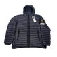 Stone Island Loom Woven Chambers Hooded Quilted Puffer Jacket – Navy