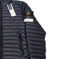 Stone Island Loom Woven Chambers Hooded Quilted Puffer Jacket – Navy