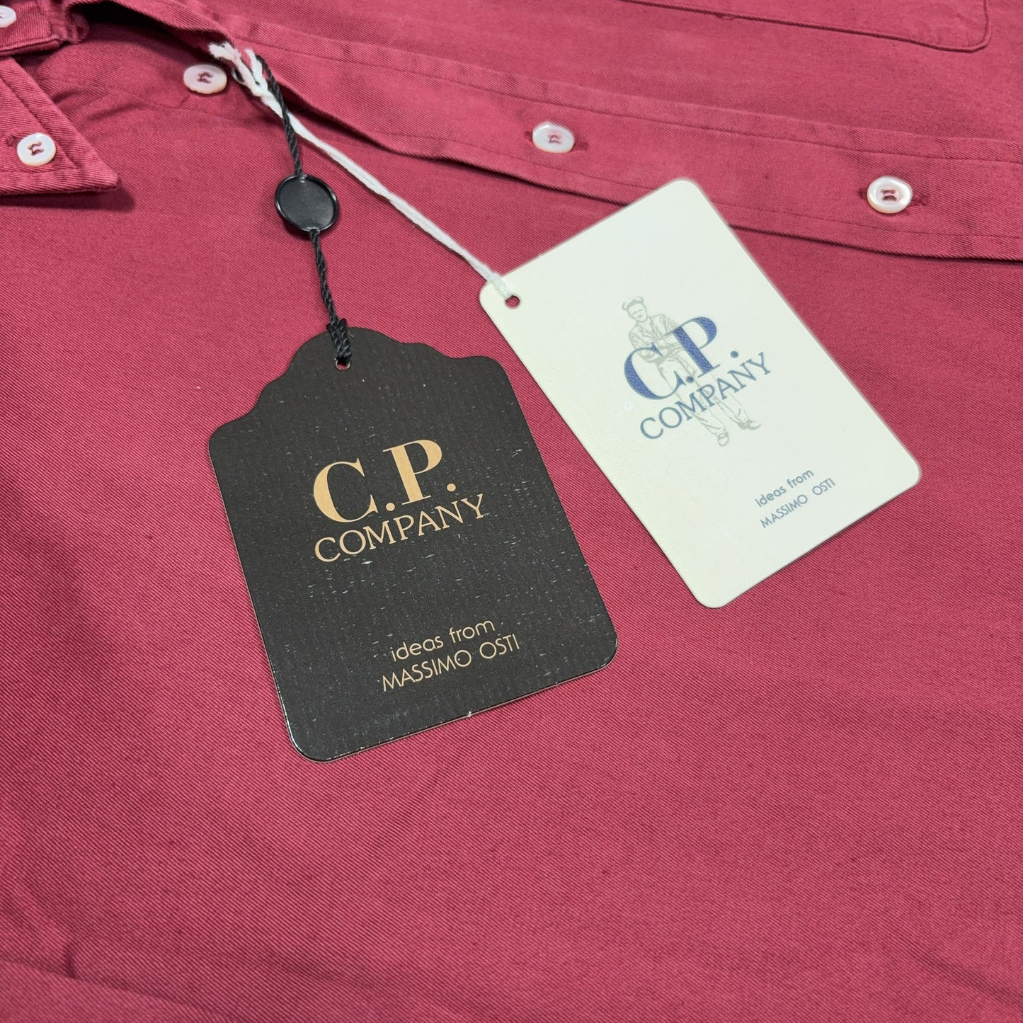 Cp Company 1992 Shirt Red Tops