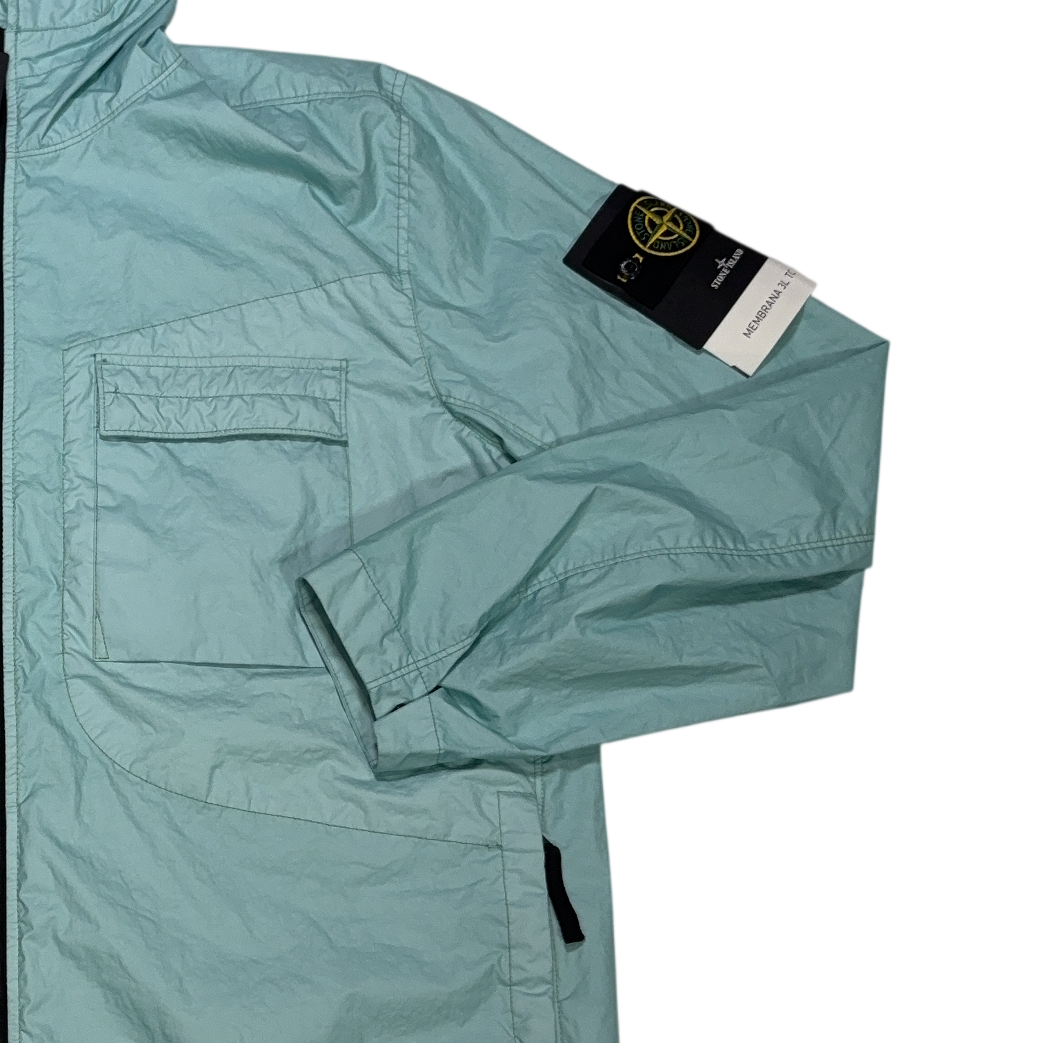 Stone Island Membrana 3L - TC Blue Jacket