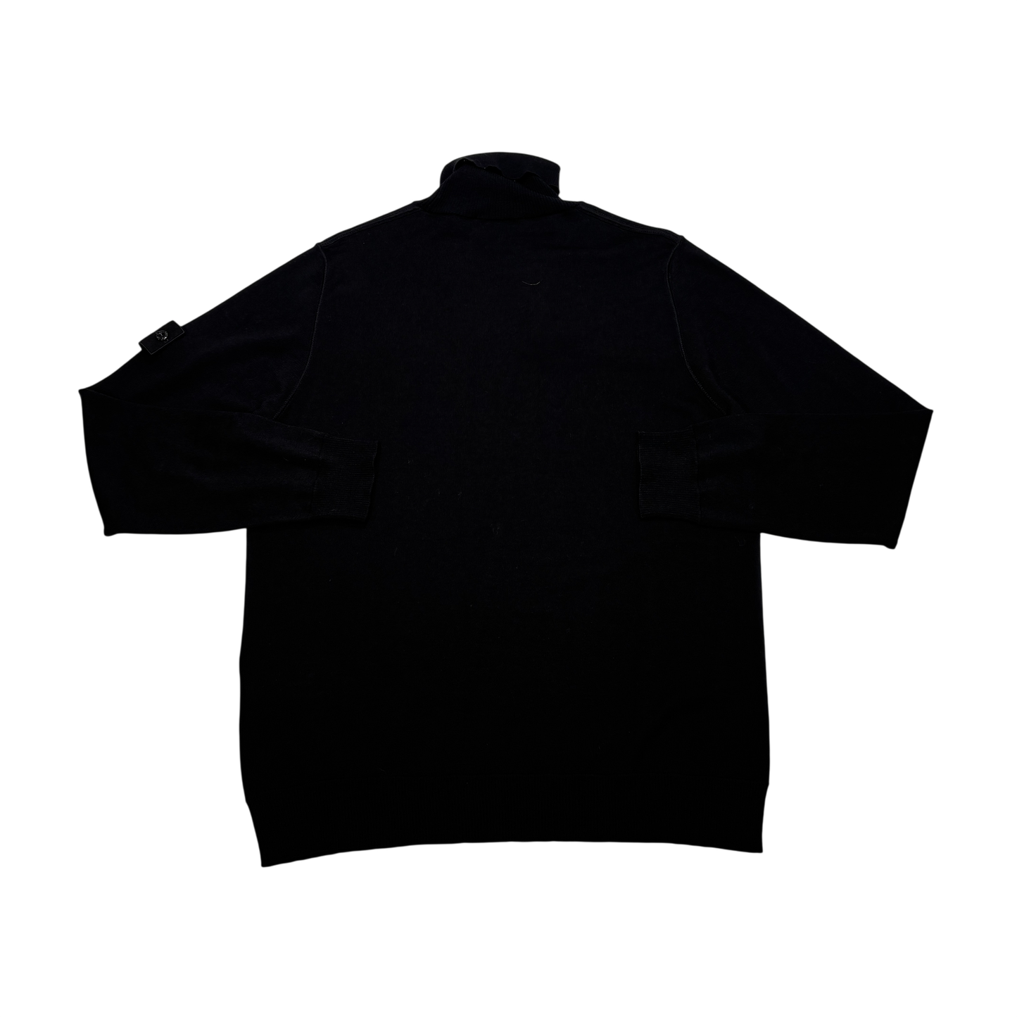 Stone Island Black Ghost Piece Turtle Neck Jumper