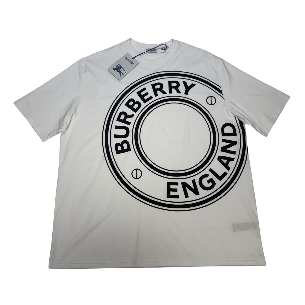 Burberry Front Graphic White T-shirt