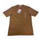 Burberry Front Striped Pocket Brown T-shirt