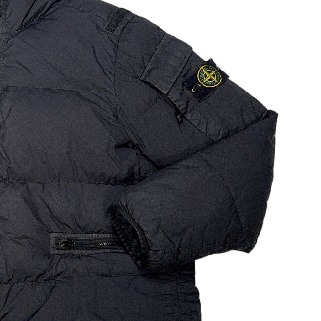 Stone Island Garment Dyed Crinkle Reps Jacket – Black