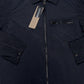 Stone Island Nylon Zip-Up Chest Pocket Overshirt – Navy