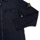 Stone Island Nylon Zip-Up Chest Pocket Overshirt – Navy