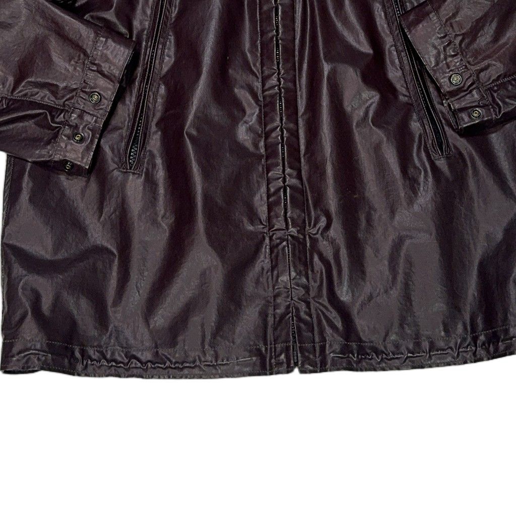 Stone Island Heat Reactive Hooded Zip Shell Jacket – Brown