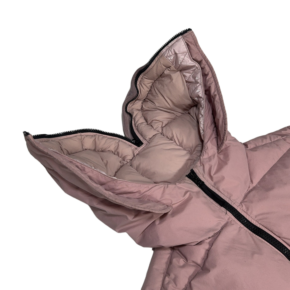 Stone Island Naslan Light Watro Down TC Hooded Puffer Jacket – Pink