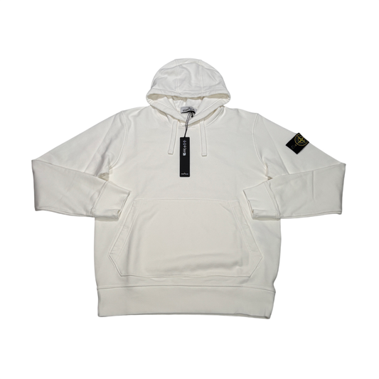 Stone Island White Hoodie