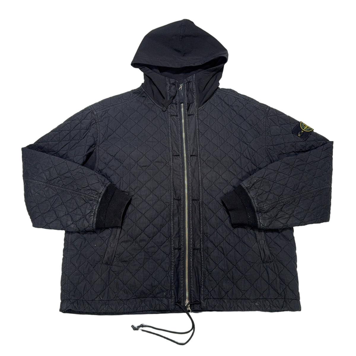 Stone Island 50 Fili Quilted - TC Black Jacket